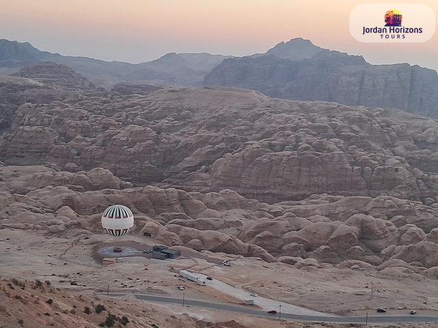 Balade en montgolfière à Petra